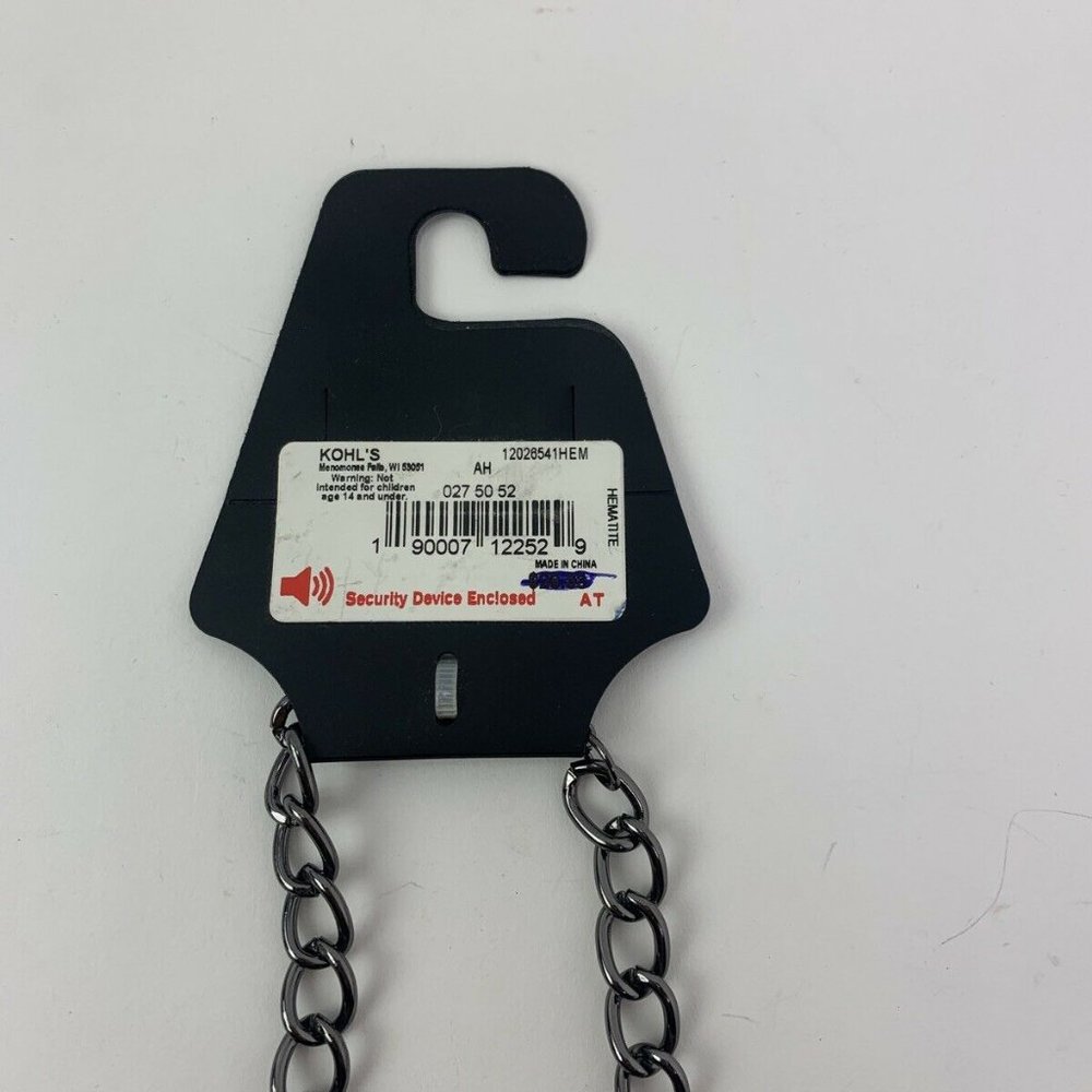 Apt 9 Chain Long Link Interlocking Discs Necklace - Picture 5 of 6